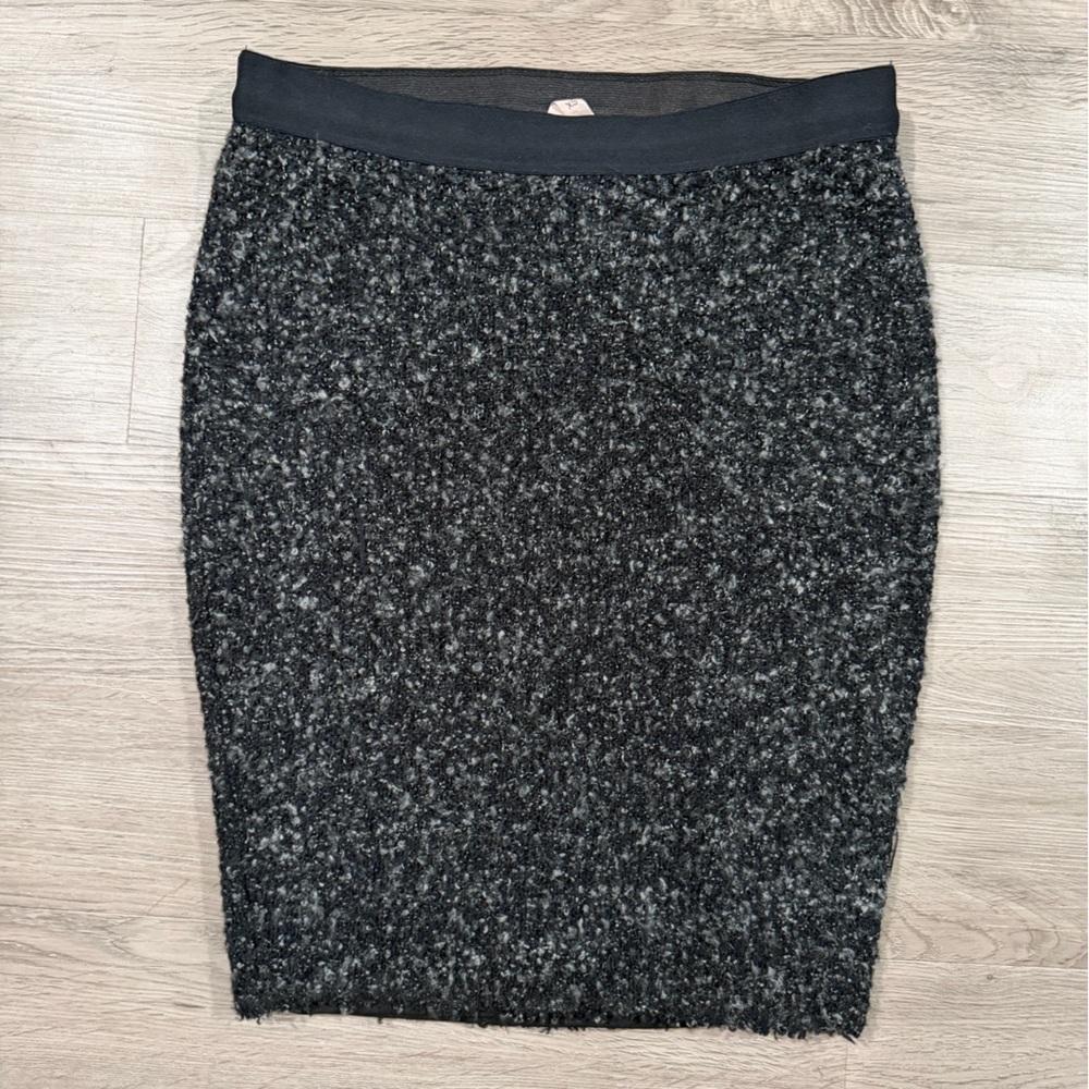 Bailey‎ 44 Tweed Elegant Gray Textured Women's Skirt Casual Work